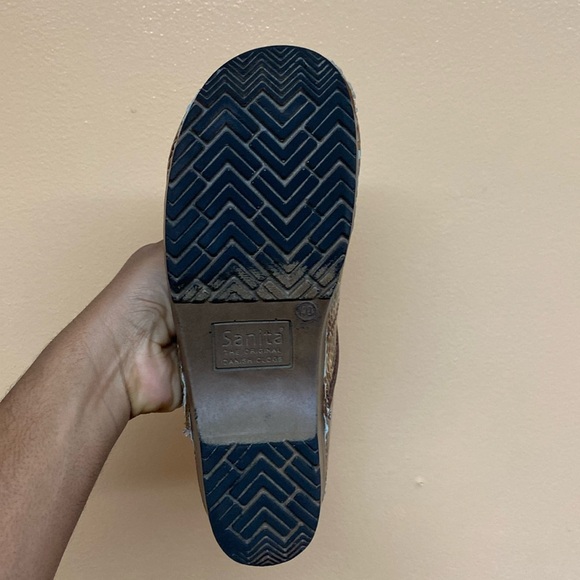 Sanita Snakeskin Danish Clogs - Picture 14 of 17